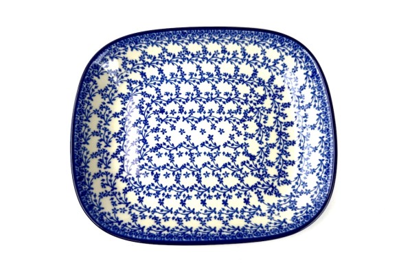 159 Bunzlau Rechthoekige schaal 3226X 159 Schotel rechthoek 22,5x19cm